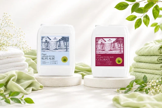 Detergent pentru rufe albe vs. colorate care e diferența și cum alegi
