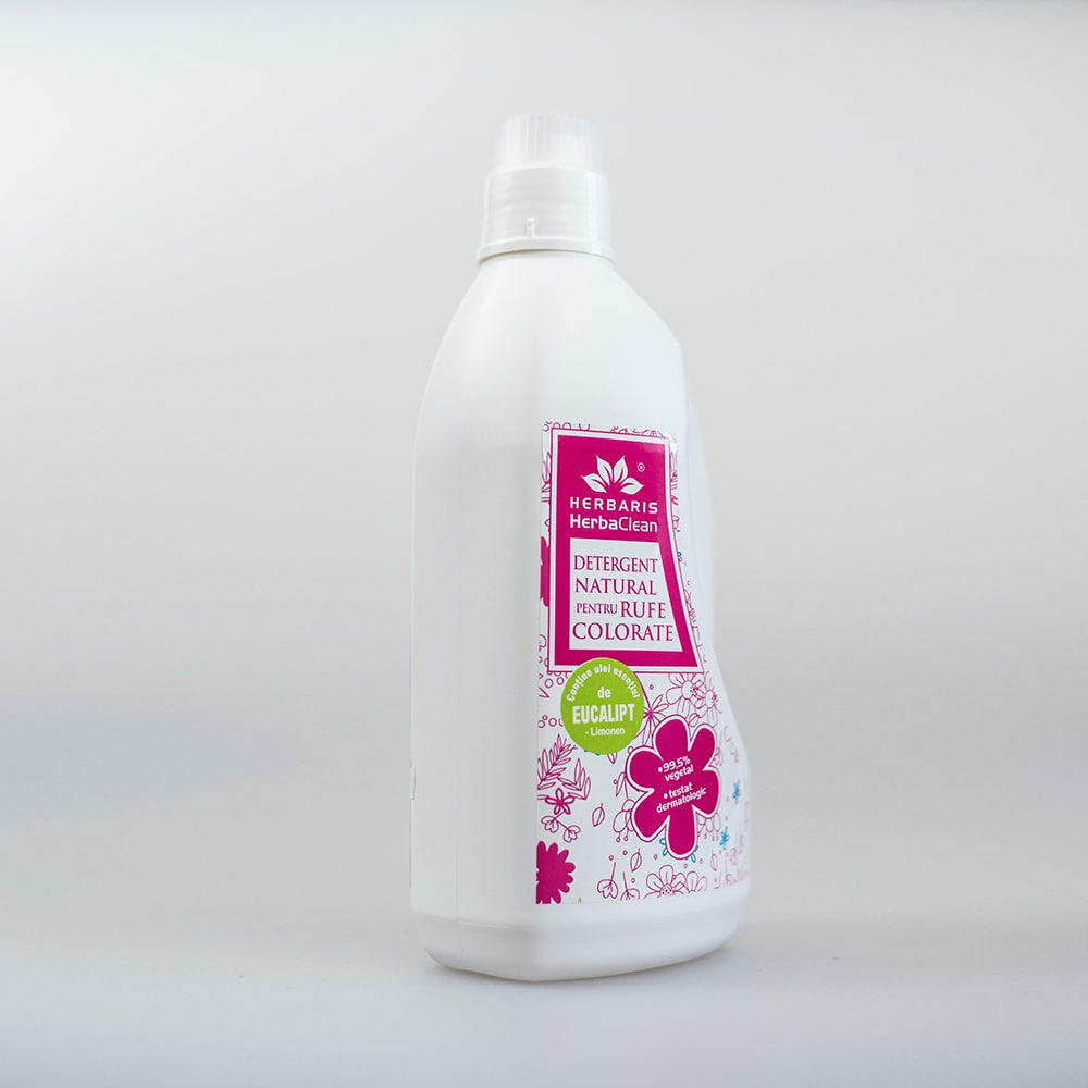 Detergent natural pentru rufe colorate cu ulei esential de Eucalipt, 1500ml image 1