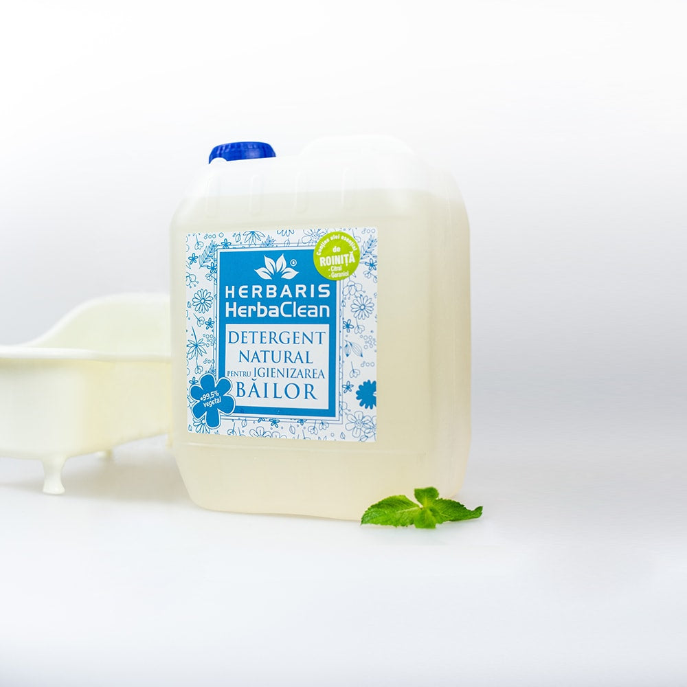 Detergent natural pentru igienizarea băilor cu ulei esential de Roiniță, 5L image 0