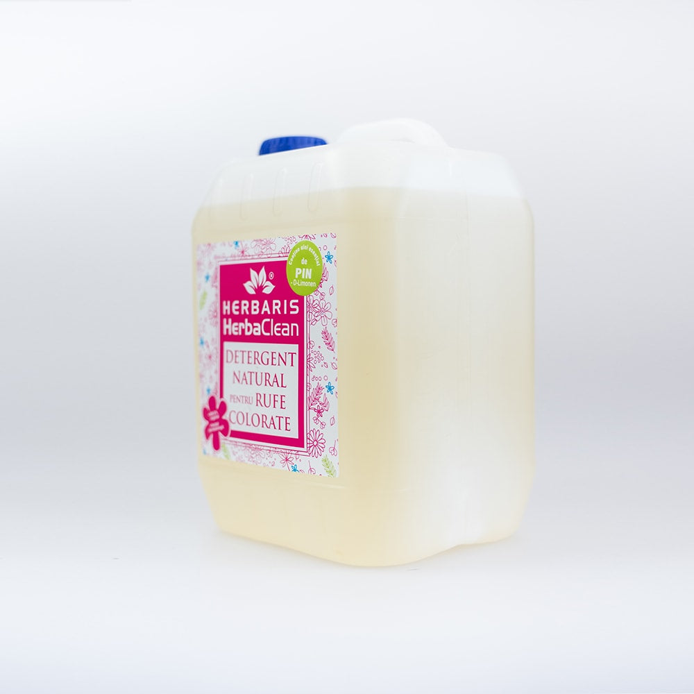 Detergent natural pentru rufe colorate cu ulei esential de Pin, 5L image 1