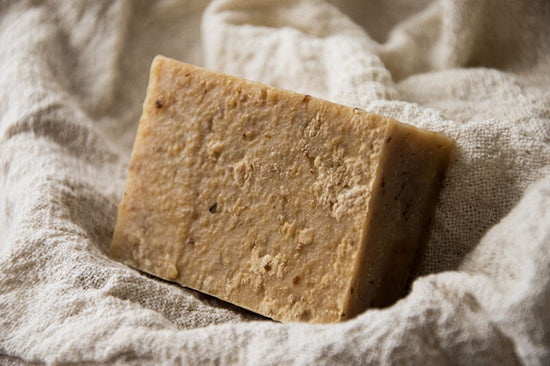 Săpun natural cu anason si tărâţe, 110gr(+/- 10gr) image 1