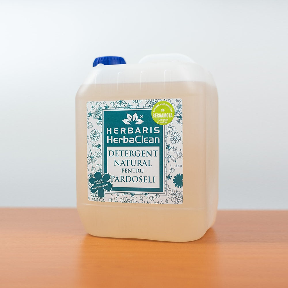 Detergent natural pentru pardoseală cu ulei esential de Bergamotă, 5L image 0