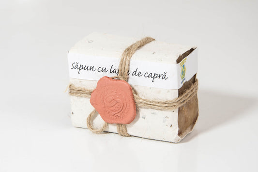 Săpun natural cu lapte de capră, 110gr(+/- 10gr) image 0