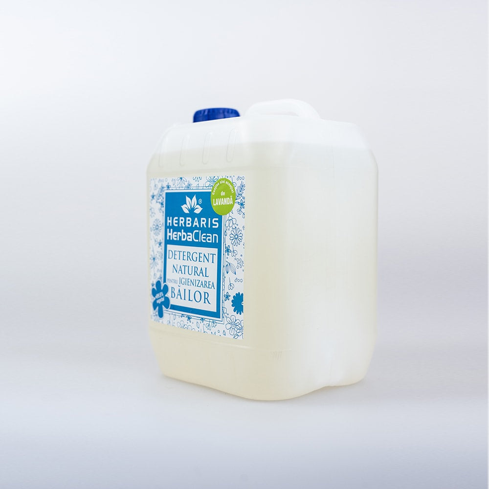 Detergent natural pentru igienizarea băilor cu ulei esential de Lavanda , 5L image 1