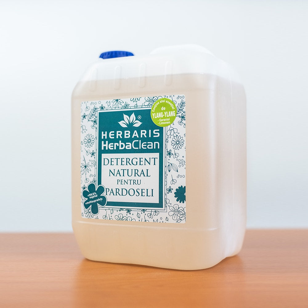 Detergent natural pentru pardoseală cu ulei esential de Ylang-Ylang, 5L image 0
