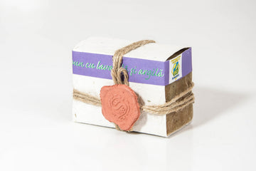 Săpun natural cu argilă si lavanda, 110gr(+/- 10gr) image 0