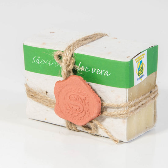 Săpun natural cu aloe vera, 110gr(+/- 10gr) image 0