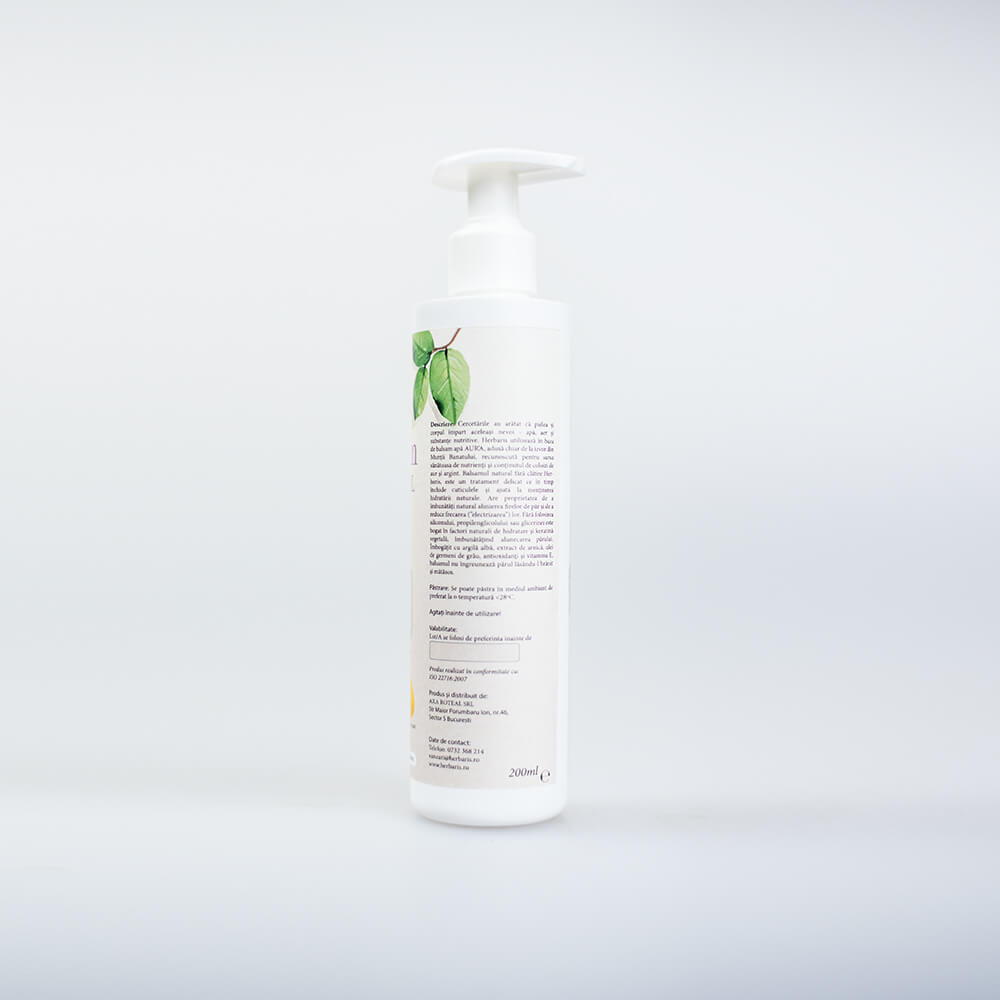 Balsam natural fără clătire pentru toate tipurile de păr, 200ml image 1