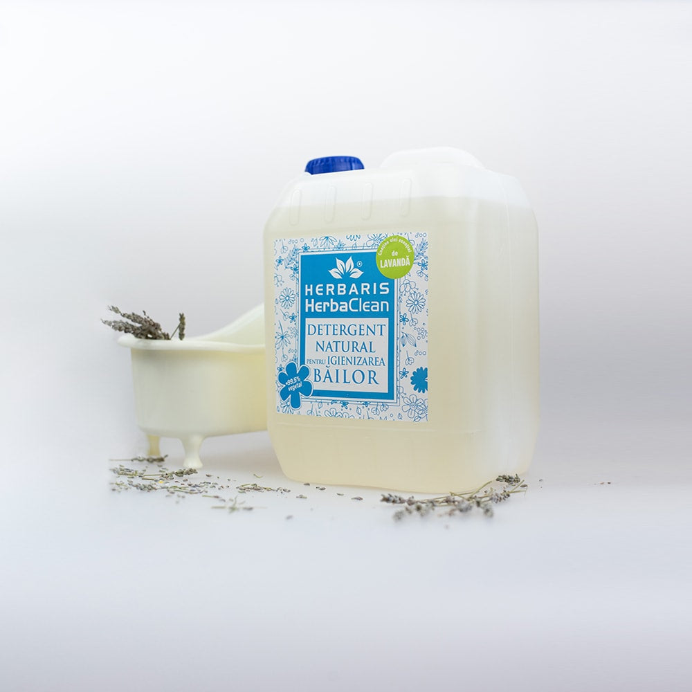 Detergent natural pentru igienizarea băilor cu ulei esential de Lavanda , 5L image 0