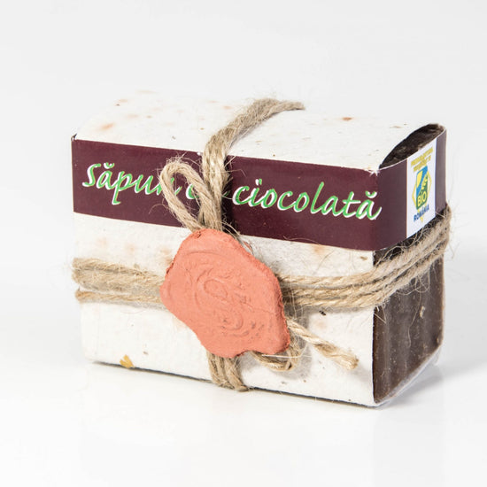 Săpun natural cu ciocolată, 110gr(+/- 10gr) image 0