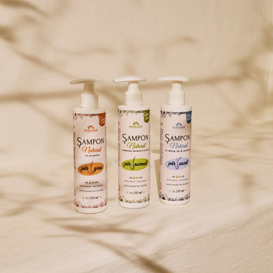 Șampon natural cu propolis pentru păr uscat, 250ml