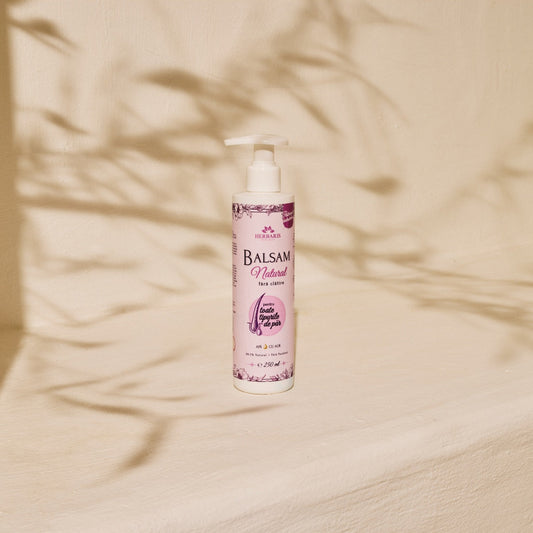 Balsam natural fără clătire pentru toate tipurile de păr, 200ml