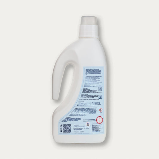 Detergent natural pentru rufe albe cu ulei esential de Lavandă, 1500ml