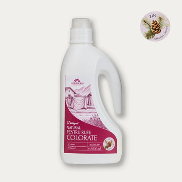 Detergent natural pentru rufe colorate cu ulei esential de Pin, 1500ml