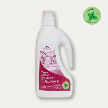 Natural detergent for colored laundry with Peppermint essential oil, 1500ml