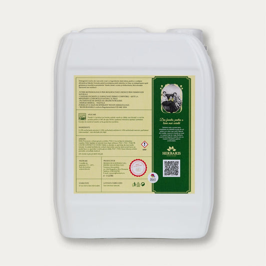 Detergent natural pentru vase cu ulei esential Roiniță, 5L
