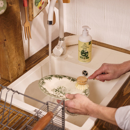 Detergent natural pentru vase cu ulei esential de Mentă, 500ml