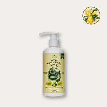 Detergent natural pentru vase cu ulei esential de Lamaie, 500ml