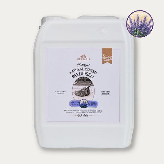 Detergent natural pentru pardoseală cu ulei esential de Lavandă, 5L