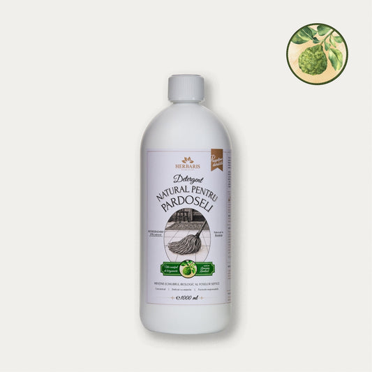Detergent natural pentru pardoseală cu ulei esential de Bergamotă, 1000ml