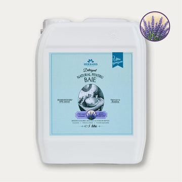 Detergent natural pentru igienizarea băilor cu ulei esential de Lavanda , 5L