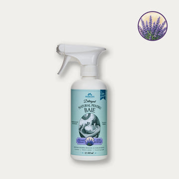 Detergent natural pentru igienizarea băilor cu ulei esential de Lavandă , 500ml