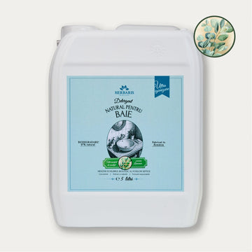 Natural bathroom sanitizing detergent with Eucalyptus essential oil, 5L