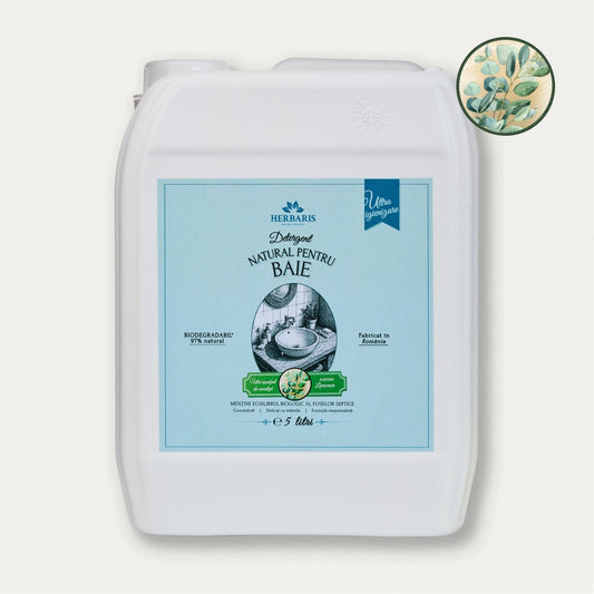 Detergent natural pentru igienizarea băilor cu ulei esential de Eucalipt, 5L
