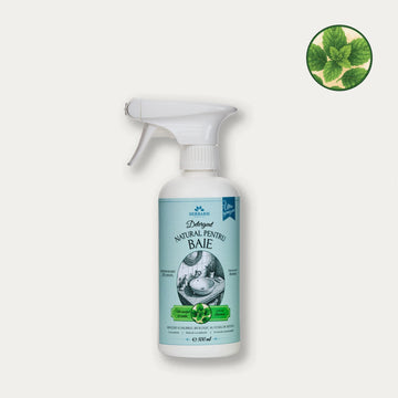Natural bathroom sanitizing detergent with Peppermint essential oil, 500ml