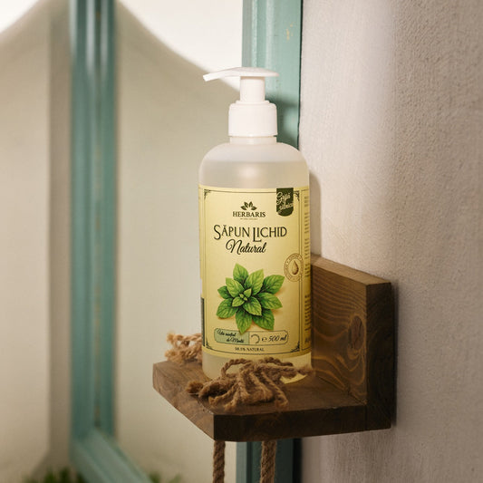 Sapun Natural cu Ulei Esential de Menta 500ML