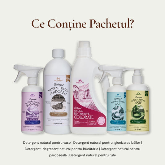 Pachet igiena casei complet (5 produse)