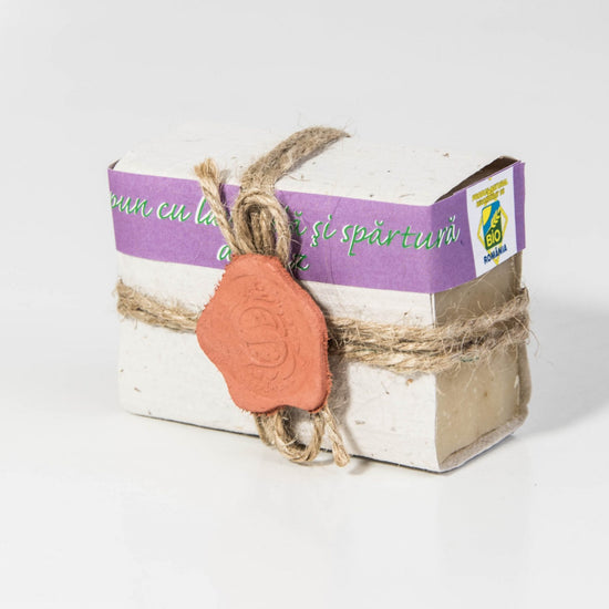 Săpun natural cu lavandă și spărtură de orez, 110gr(+/- 10gr) image 0
