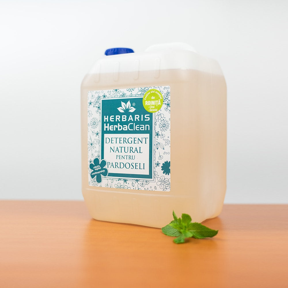 Detergent natural pentru pardoseală cu ulei esential de Roiniță, 5L image 0