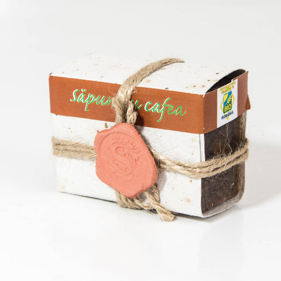 Săpun natural cu cafea, 110gr(+/- 10gr) image 0