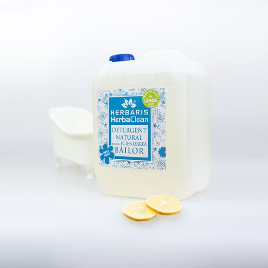 Detergent natural pentru igienizarea băilor cu ulei esential de Lămâie, 5L image 0