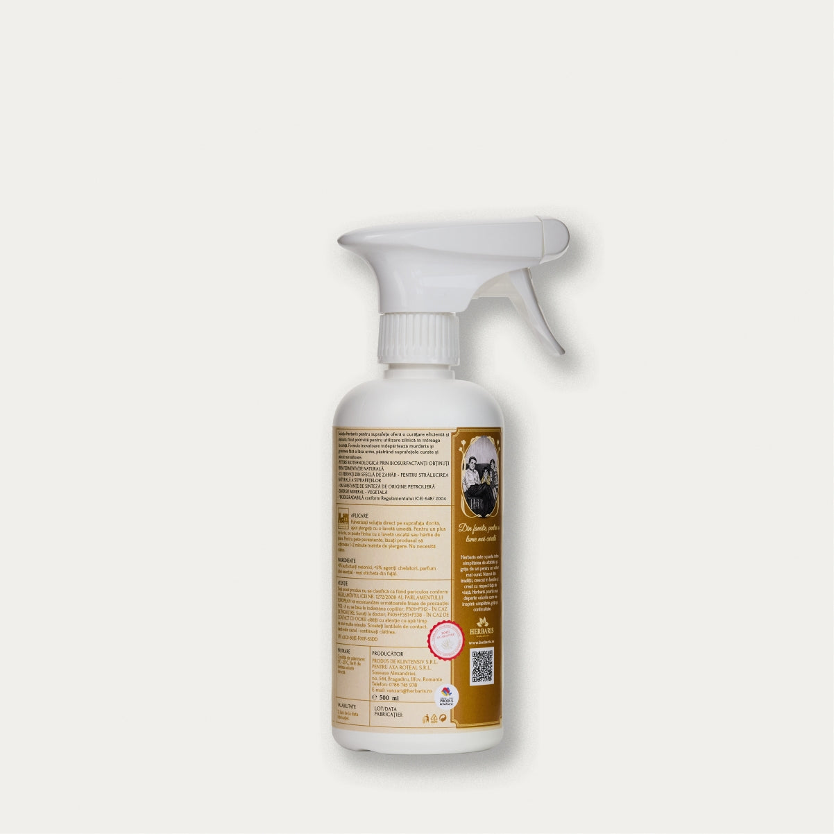 Soluție naturală pentru curățarea mobilei cu ulei esențial de Pin, 500ml bio degradabila non toxica