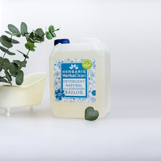 Detergent natural pentru igienizarea băilor cu ulei esential de Eucalipt, 5L image 0