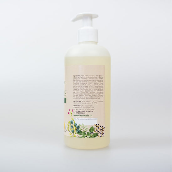 Gel de Dus Natural cu Ulei Esential de Menta 500ML image 2