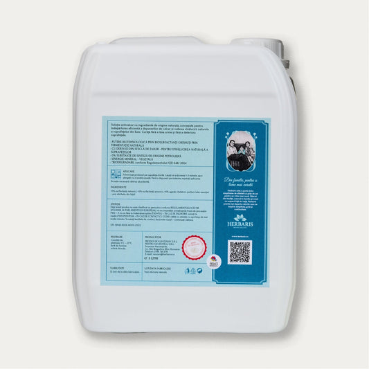 Detergent bio pentru igienizarea băilor cu ulei esențial de Mentă, 5 L, pentru igiena casei