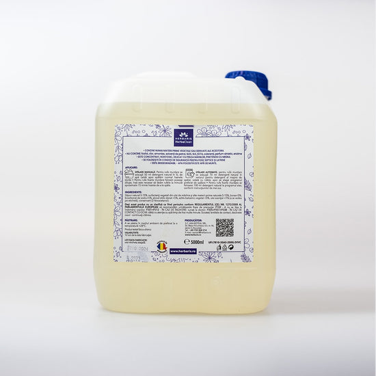 Detergent bio pentru rufe albe cu ulei esențial de Mentă, 5 L, direct de la producător