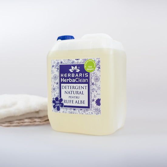 Detergent bio pentru rufe albe inodor, 5 L, cu livrare rapidă în România