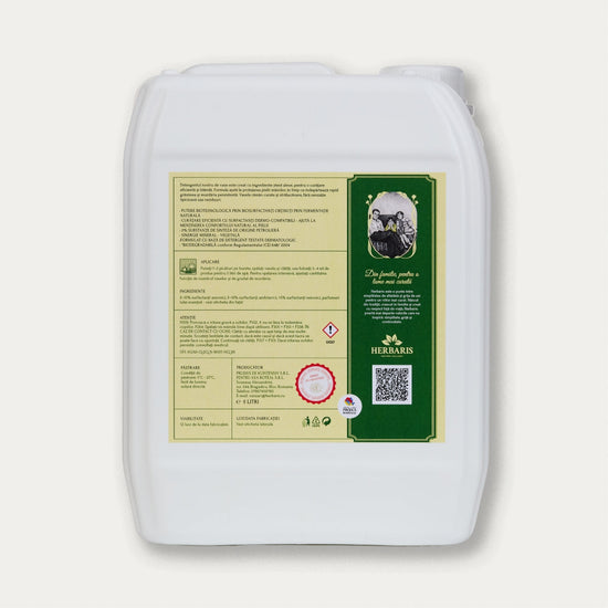 Detergent bio pentru vase cu ulei esențial Roiniță, 5 L, direct de la producător