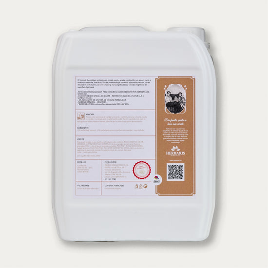 Detergent biodegradabil pentru pardoseală inodor, 5 L, disponibil pentru comandă online