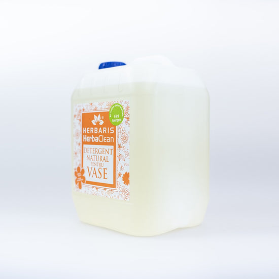 Detergent biodegradabil pentru vase inodor, 5 L, fabricat în România