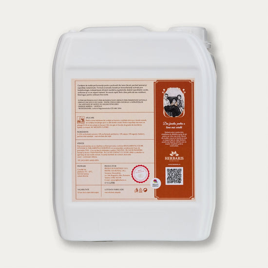 Detergent eco podele de lemn inodor, 5L,  formulă pentru curățenie eficientă concentrat