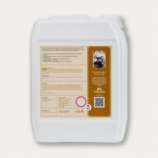 Soluție naturală pentru curățarea mobilei cu ulei esențial de Pin, 5L, produs in Romania