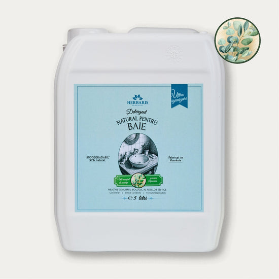 Detergent natural pentru igienizarea băilor cu ulei esential de Eucalipt, 5L