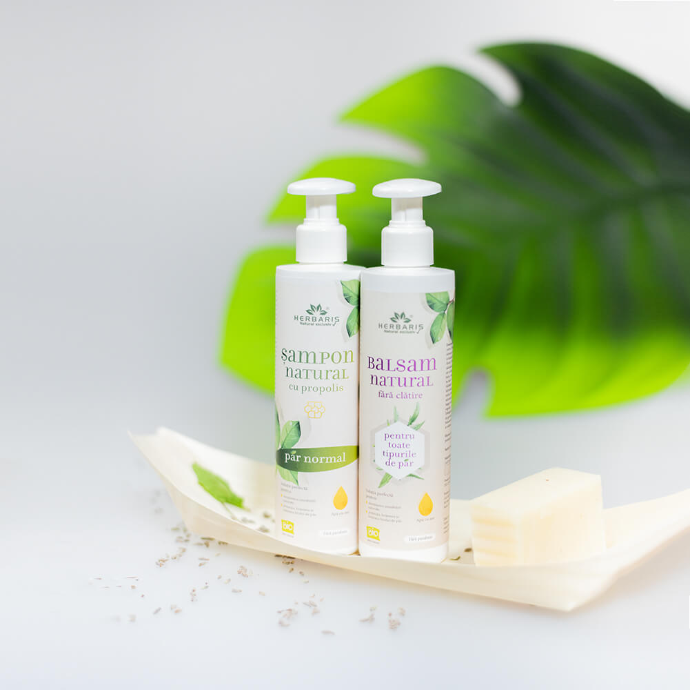 Set Șampon și Balsam+Săpun Natural image 0
