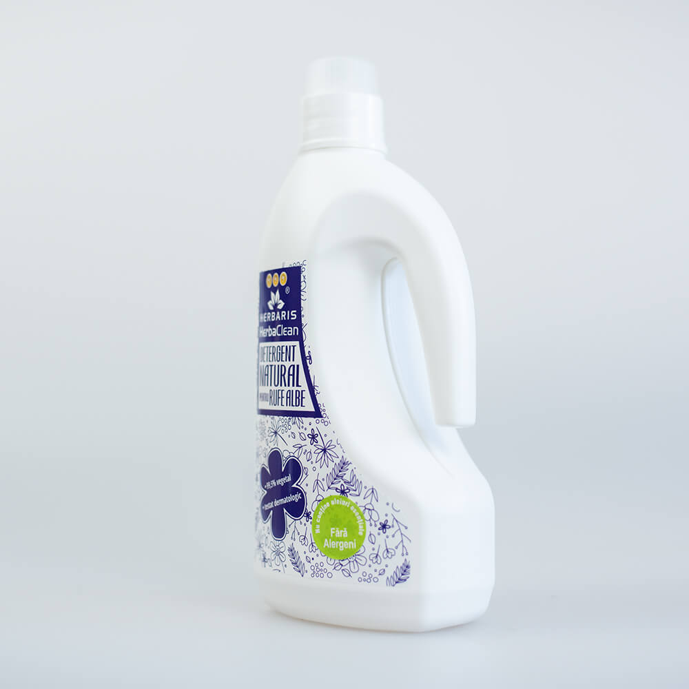 Detergent natural pentru rufe albe inodor, 1500ml image 1