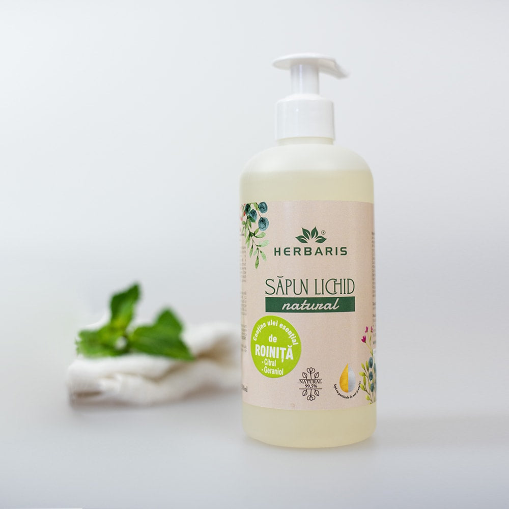 Sapun Natural cu Ulei Esential de Roinita 500ML image 0